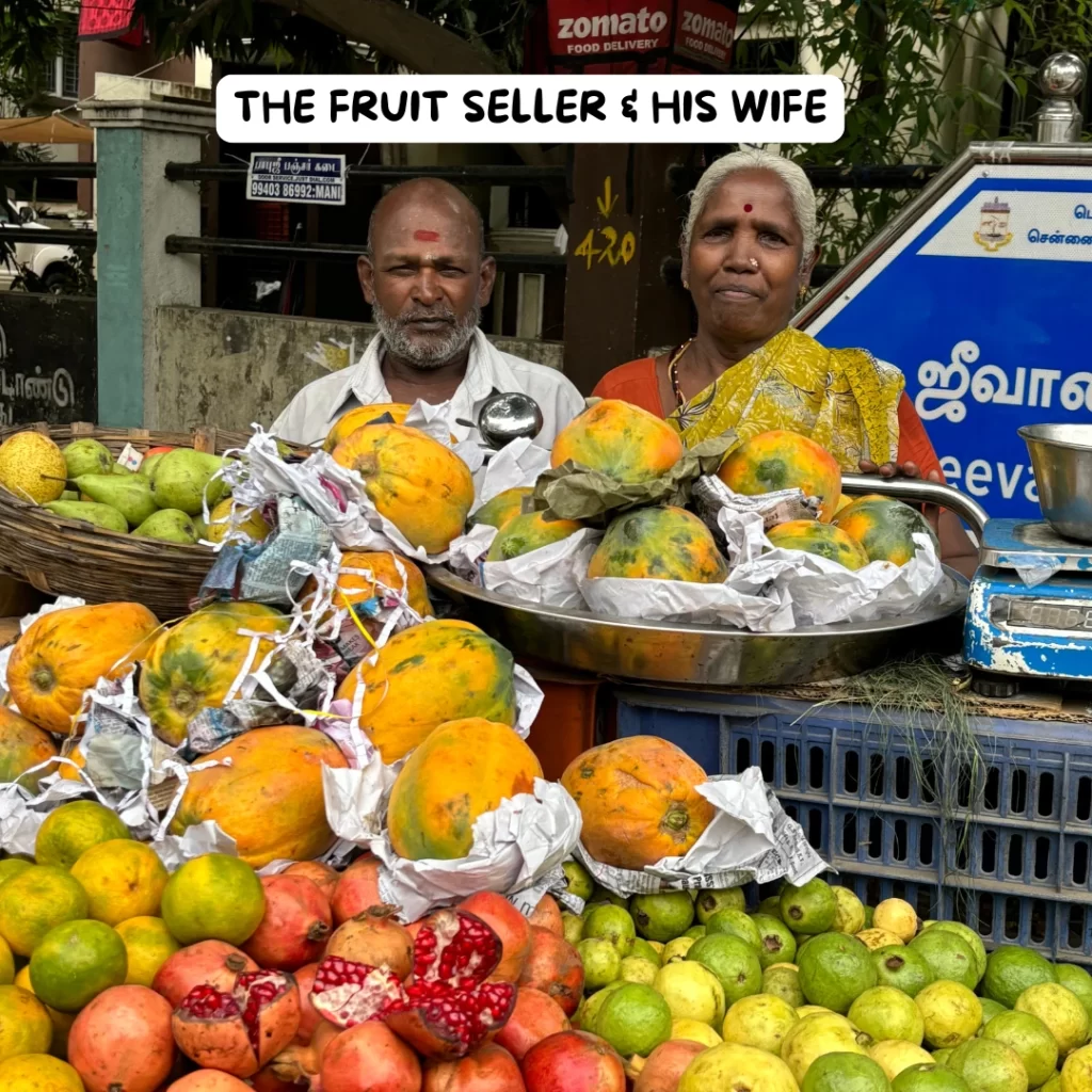 The Fruit Seller and his Wife